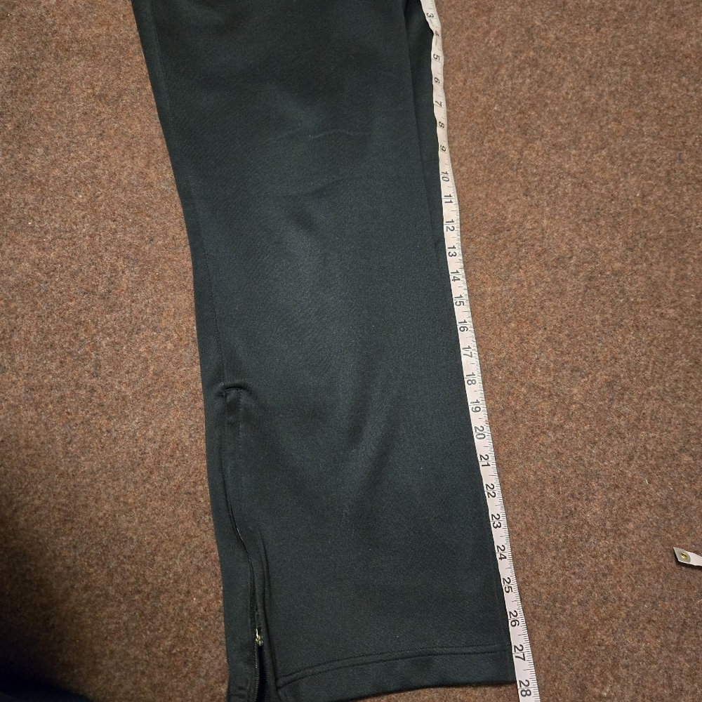 Nike DriFit Pants Men's Size Medium  Zip Leg Bottoms Drawstring Waist Pockets - Picture 5 of 8